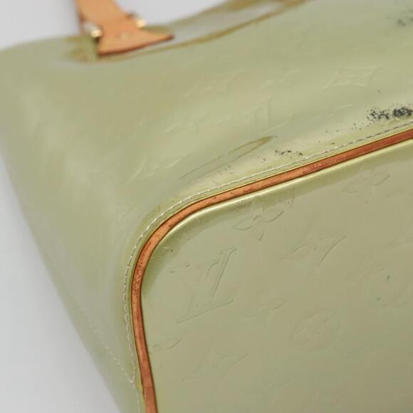 LOUIS VUITTON Monogram Vernis Houston Hand Bag Gris M91053 - Picture 15 of 16